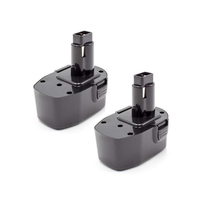 foto del prodotto vhbw 2x batteria sostituisce dewalt dc9091, de9038, de9091, de9092, de9094, de9502, dw9094 per attrezzo da lavoro 1500 mah, nimh, 14,4 v 