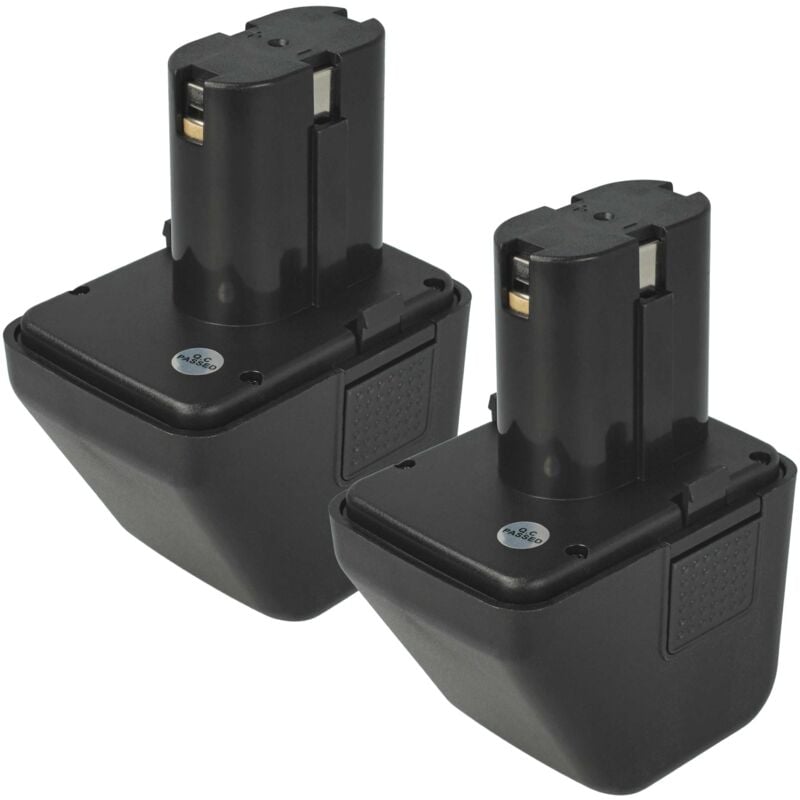 foto del prodotto vhbw 2x batteria sostituisce gesipa 70291510061 per utensile elettrico, utensile per montare rivetti ciechi 3000 mah, nimh, 12 v 