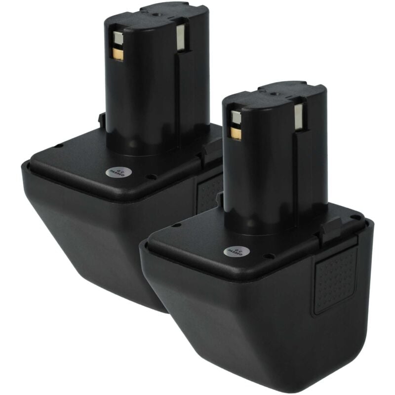 foto del prodotto vhbw 2x batteria sostituisce gesipa cpt12 2 ehd per utensile elettrico, utensile per montare rivetti ciechi 2500 mah, nimh, 12 v 