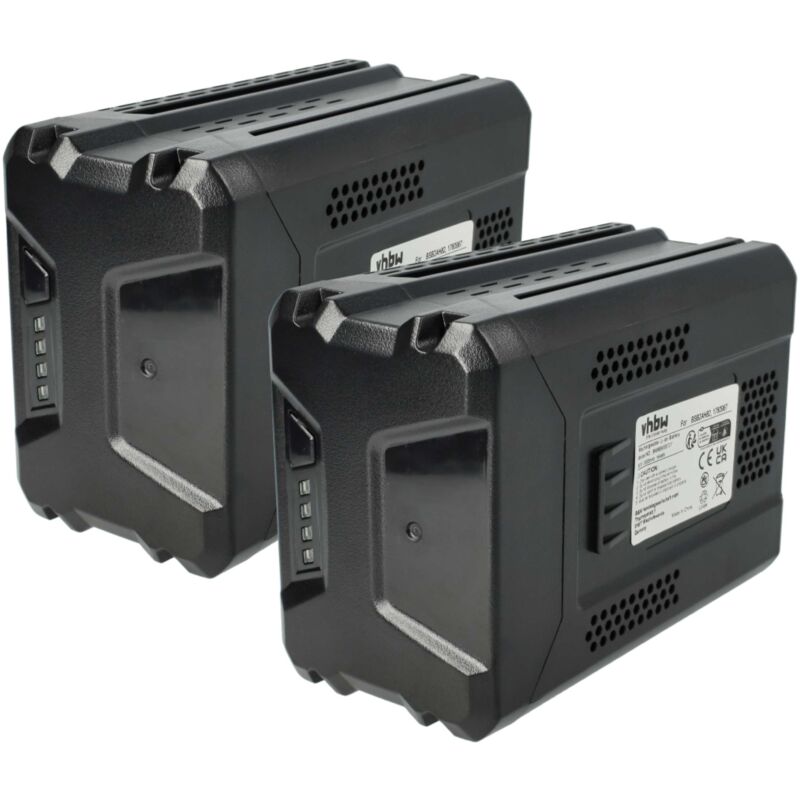foto del prodotto vhbw 2x batteria sostituisce kobalt kb680 06, kb280 06, kb3080 06, kb2580 06 per rasaerba 2000mah 80v li ion