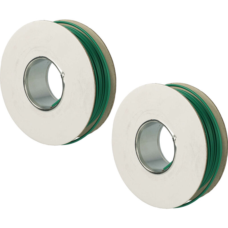 foto del prodotto vhbw 2x cavo perimetrale compatibile con worx landroid wg796e.1, landroid wg797e.1 robot tosaerba filo perimetrale 50 m verde