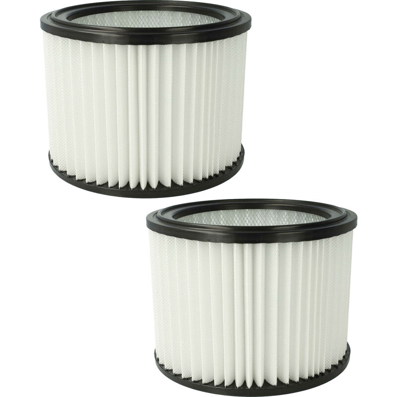 foto del prodotto vhbw 2x elemento filtrante compatibile con nilfisk multi ii 22, ii 22 inox, ii 30 t, ii 30 t inox vsc, ii 50 aspiratore secco umido microfibra 