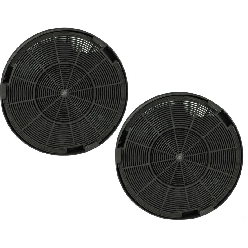 foto del prodotto vhbw 2x filtro a carboni attivi compatibile con aeg dvb5960hb, dvb5660hg, dd9996 b, dk3390 m, dk3360 m, dl8560 m cappe aspiranti 19,6 cm