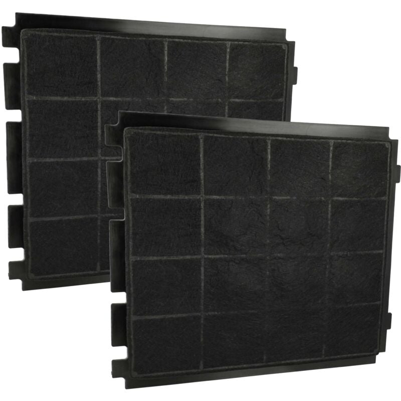 foto del prodotto vhbw 2x filtro a carboni attivi compatibile con airforce concrete f164 45 ix tlc 650 led, f129c 50 k3 ix vwh 600 ccf1295101c cappe aspiranti