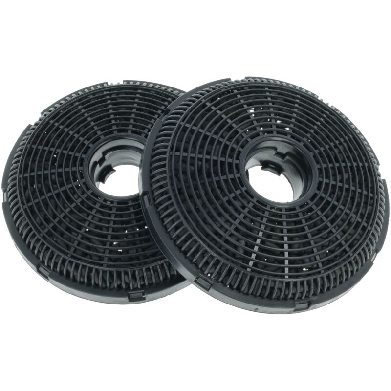 foto del prodotto vhbw 2x filtro a carboni attivi compatibile con beko hca 62641, 63640bh, 62641bh, 62641wh, 63640, 92641bh, 93640, 63641bh, 92641wh cappe aspiranti