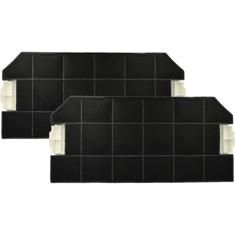 foto del prodotto vhbw 2x filtro a carboni attivi compatibile con bosch d4671x0 03, dhi665g, dhz3300, dhi665gch 01, dhi685g cappe aspiranti 49,6 x 23 x 3 cm