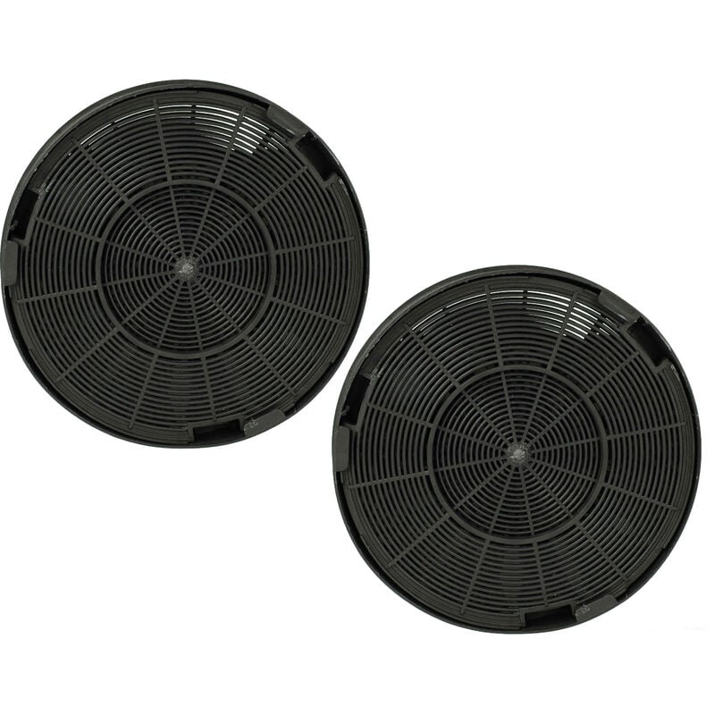 foto del prodotto vhbw 2x filtro a carboni attivi compatibile con bosch dhl575c, dhl785c, dhl885c, dwk09g620, dwk09g660 cappe aspiranti 19,6 cm