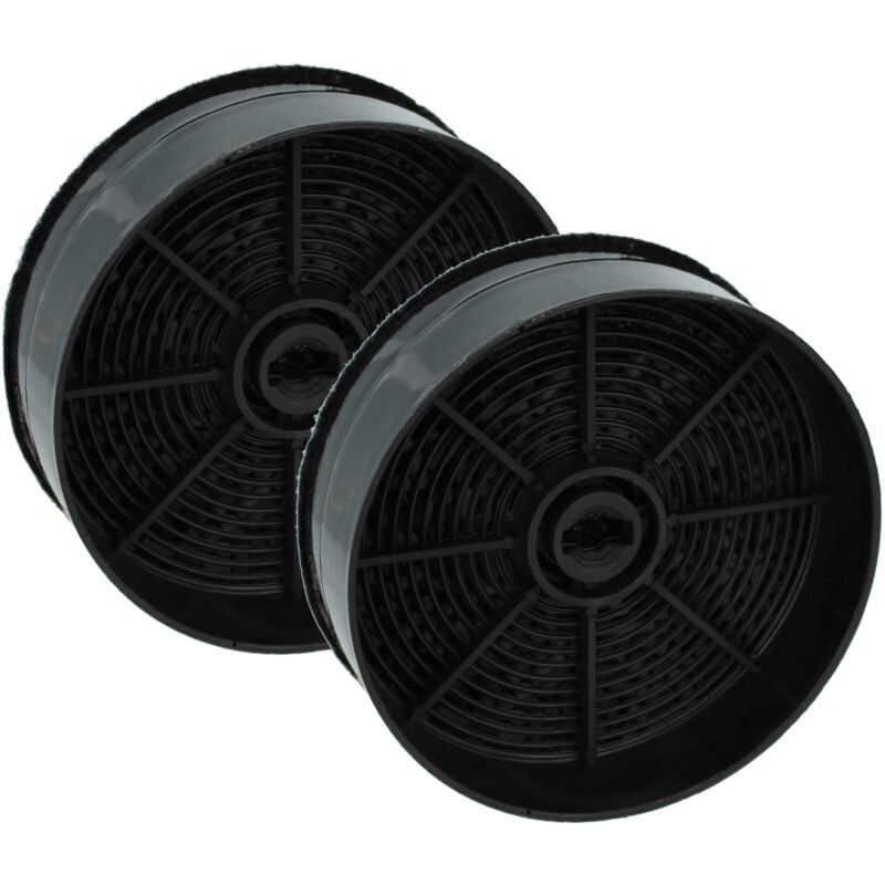 immagine 0 del prodotto vhbw 2x filtro a carboni attivi compatibile con electrolux ilma touch x a120, ilma touch x a60, ilma touch x a90 cappe aspiranti 12,4 cm
