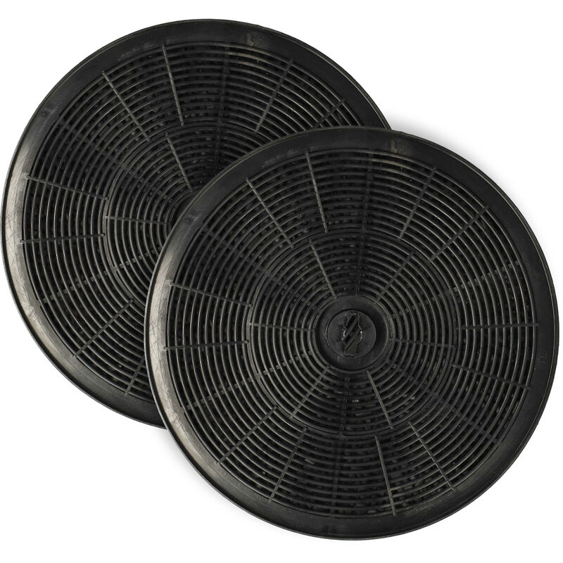 foto del prodotto vhbw 2x filtro a carboni attivi compatibile con gorenje df622x, du912x, ft2002, j516im202lsb cappe aspiranti 23 cm