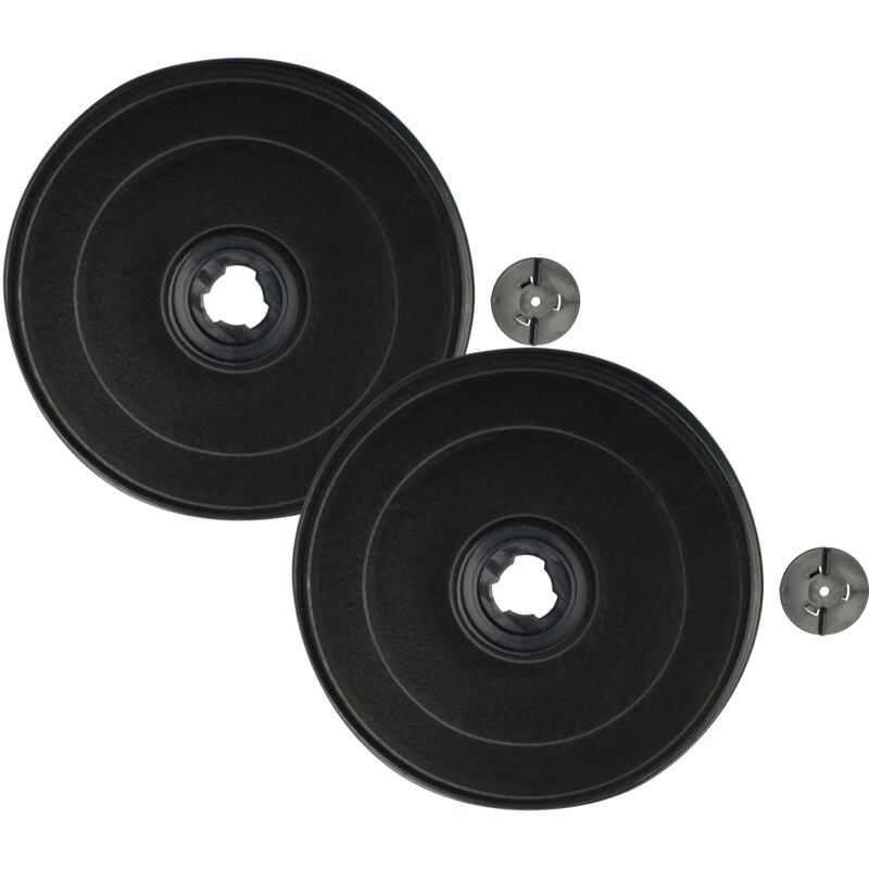 foto del prodotto vhbw 2x filtro a carboni attivi compatibile con neff z5101x0 01 cappe aspiranti 2,3 cm