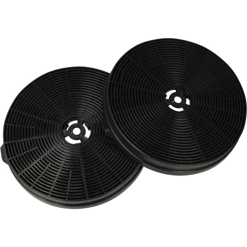 immagine 0 del prodotto vhbw 2x filtro a carboni attivi compatibile con respekta ch 44068 90 ix a cappe aspiranti 17,5 cm