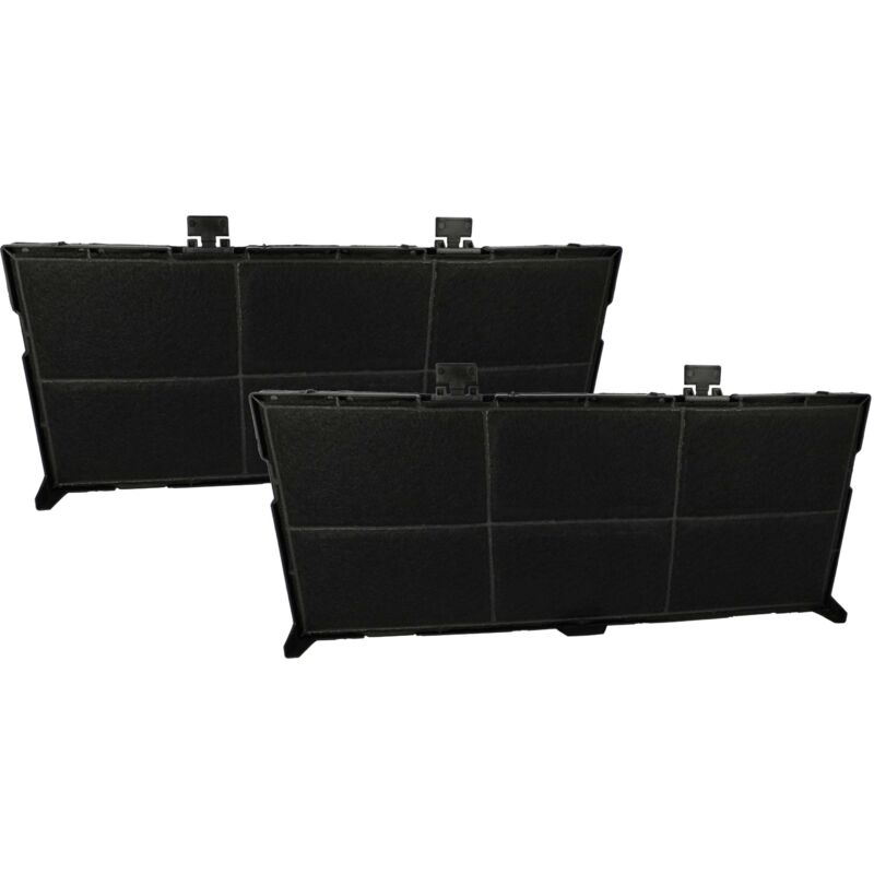foto del prodotto vhbw 2x filtro a carboni attivi compatibile con siemens li67sa670 05, li67sa670 04, li67sa670 06, li69sa670, li67sa671, li69sa673 cappe aspiranti