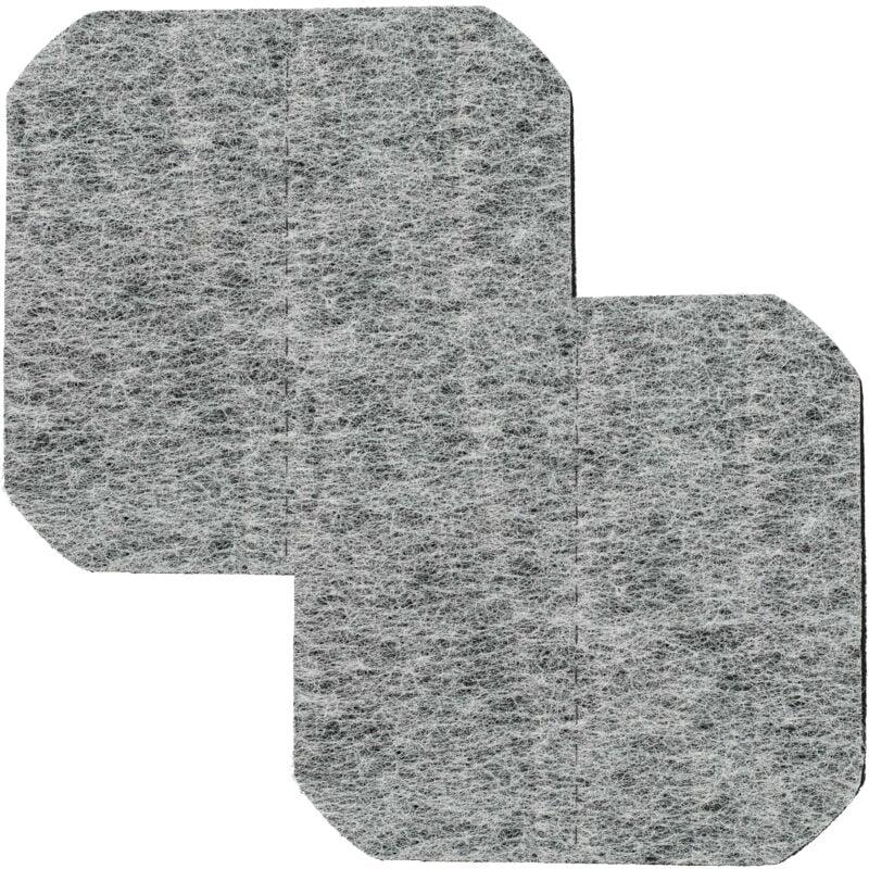 foto del prodotto vhbw 2x filtro a carboni attivi compatibile con tefal compact quadra 8204, 8322, 8321 friggitrice 12 x 12 x 0,8 cm