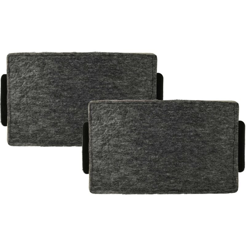 foto del prodotto vhbw 2x filtro a carboni attivi sostituisce miele 9231860, dkf 19, dkf19 1, 4002515094815 per cappe aspiranti 23,7 x 14,6 x 1,9 cm