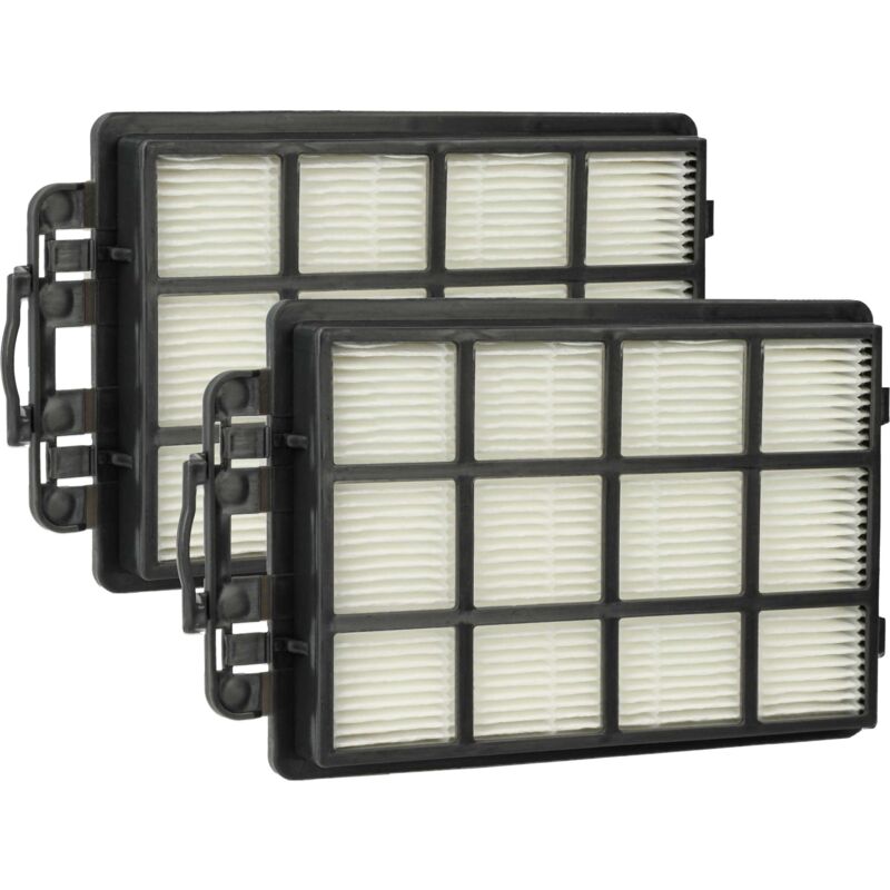 foto del prodotto vhbw 2x filtro a lamelle compatibile con grundig vcc7670, vcc7670a aspirapolvere portatile