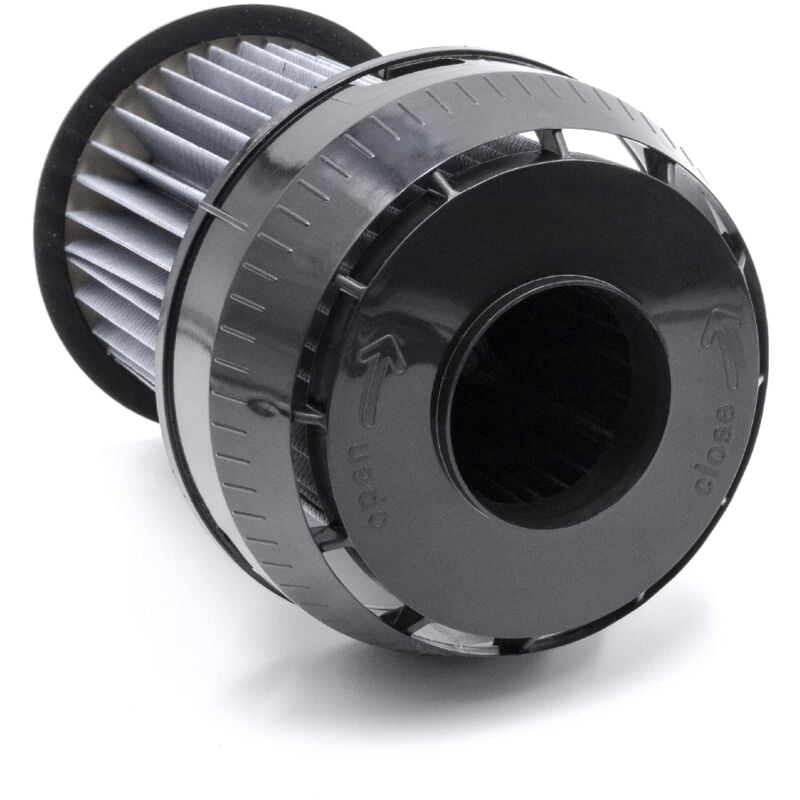 foto del prodotto vhbw 2x filtro a pieghe piatte compatibile con bosch bgs 6-2531il serie 02 bis 04, 6-2531 serie 01 und 02 aspirapolvere - nero, lavabile