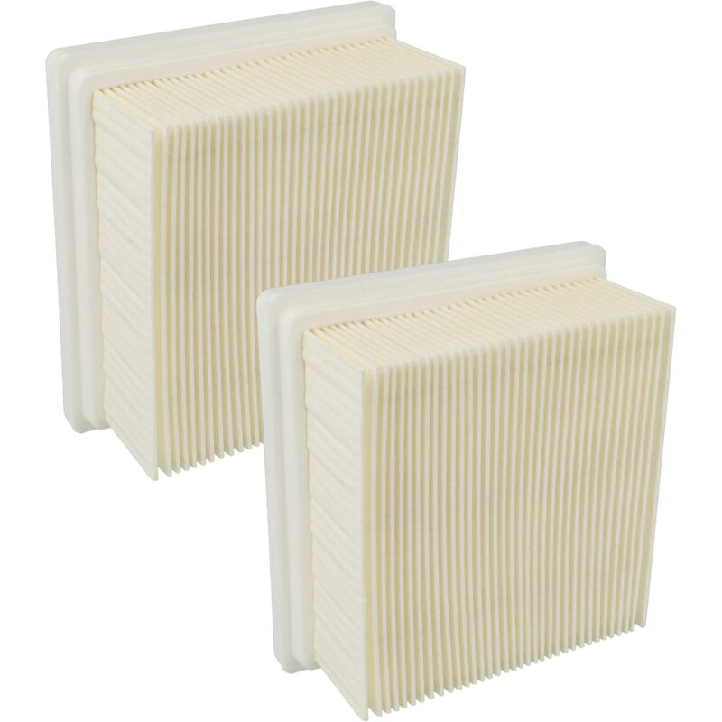 foto del prodotto vhbw 2x filtro a pieghe piatte compatibile con flex vc 2 l hip 18 ec aspirapolvere elemento filtrante