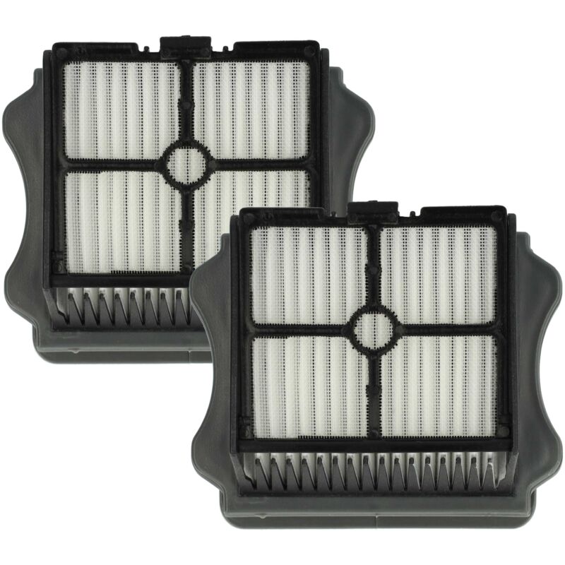foto del prodotto vhbw 2x filtro a pieghe piatte compatibile con tineco ifloor3 aspirapolvere umido secco elemento filtrante