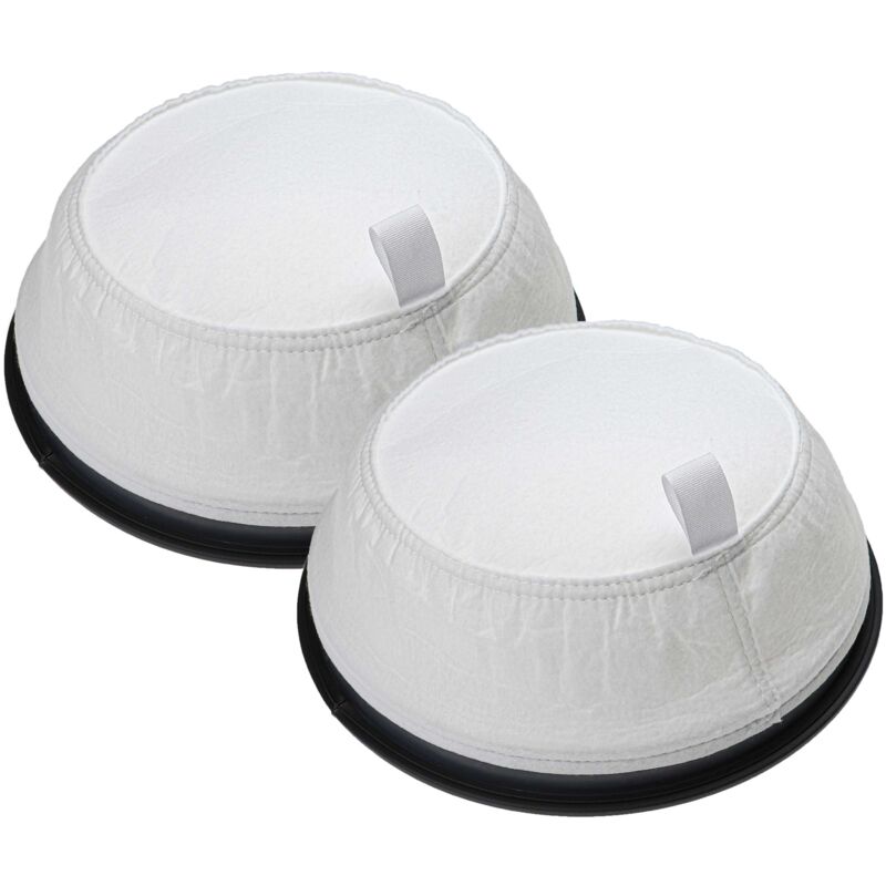 foto del prodotto vhbw 2x filtro a sacco compatibile con taski bora s5.1 aspiratore per secco, aspirapolvere filtro di ricambio nero bianco