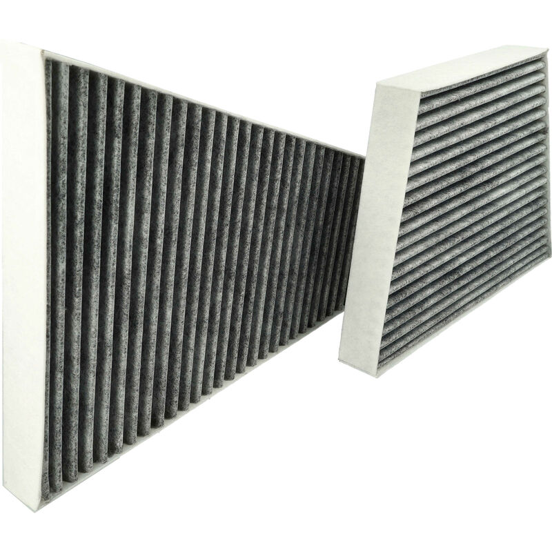 foto del prodotto vhbw 2x filtro abitacolo sostituisce mistral filter avf0213c per auto, ai carboni attivi