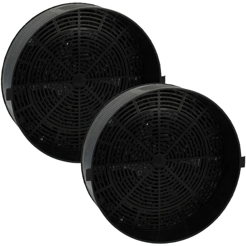 foto del prodotto vhbw 2x filtro ai carboni attivi compatibile con alno aef3800 gzd1125 cappa da cucina