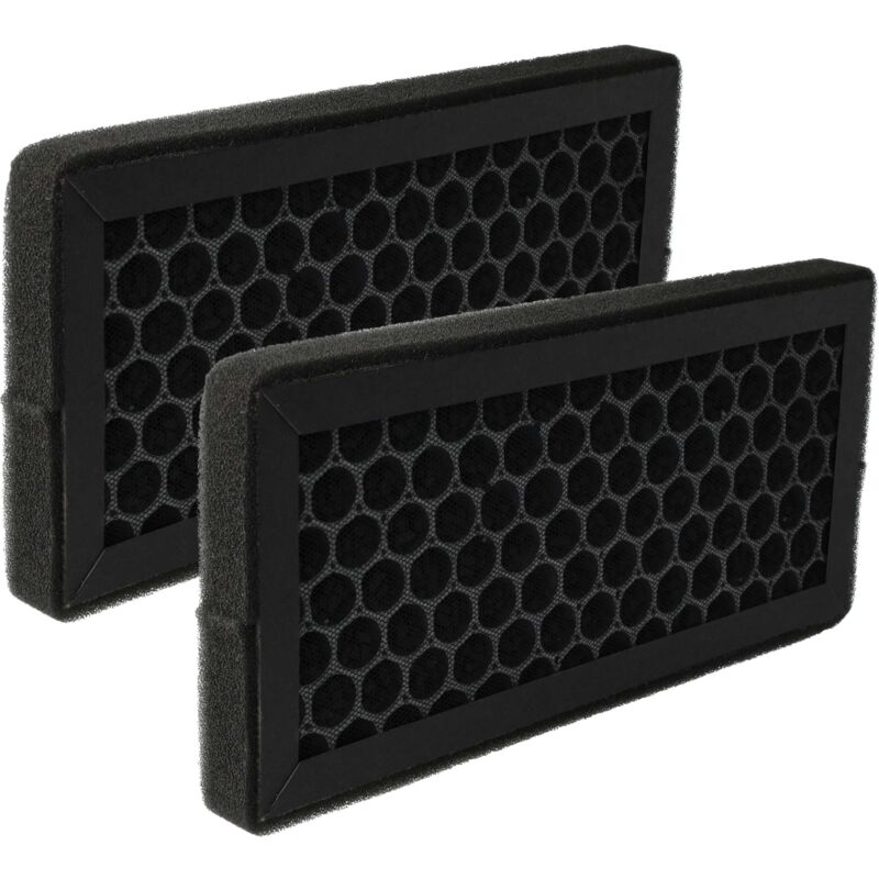 foto del prodotto vhbw 2x filtro ai carboni attivi compatibile con baren b 747, b 757 purificatore d aria filtro dell aria grigio antracite nero
