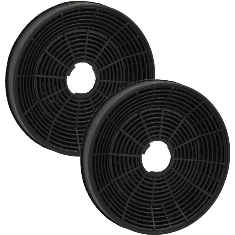 foto del prodotto vhbw 2x filtro ai carboni attivi compatibile con bosch dwk065g20, dwk065g60, dwk095g20, dwk095g60 cappa da cucina