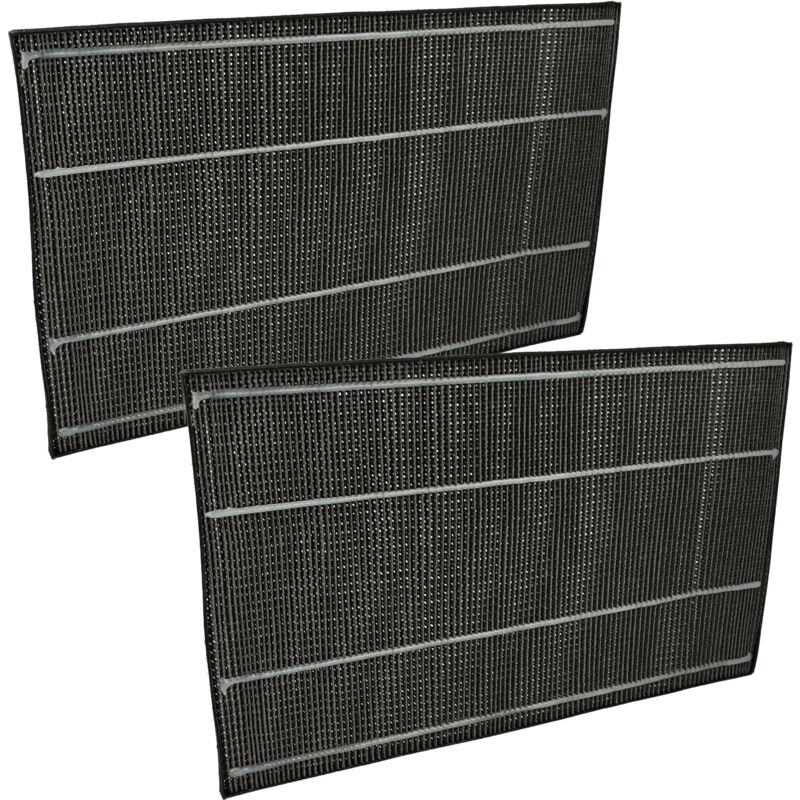 foto del prodotto vhbw 2x filtro ai carboni attivi compatibile con sharp kc a50euw purificatore d aria filtro dell aria nero