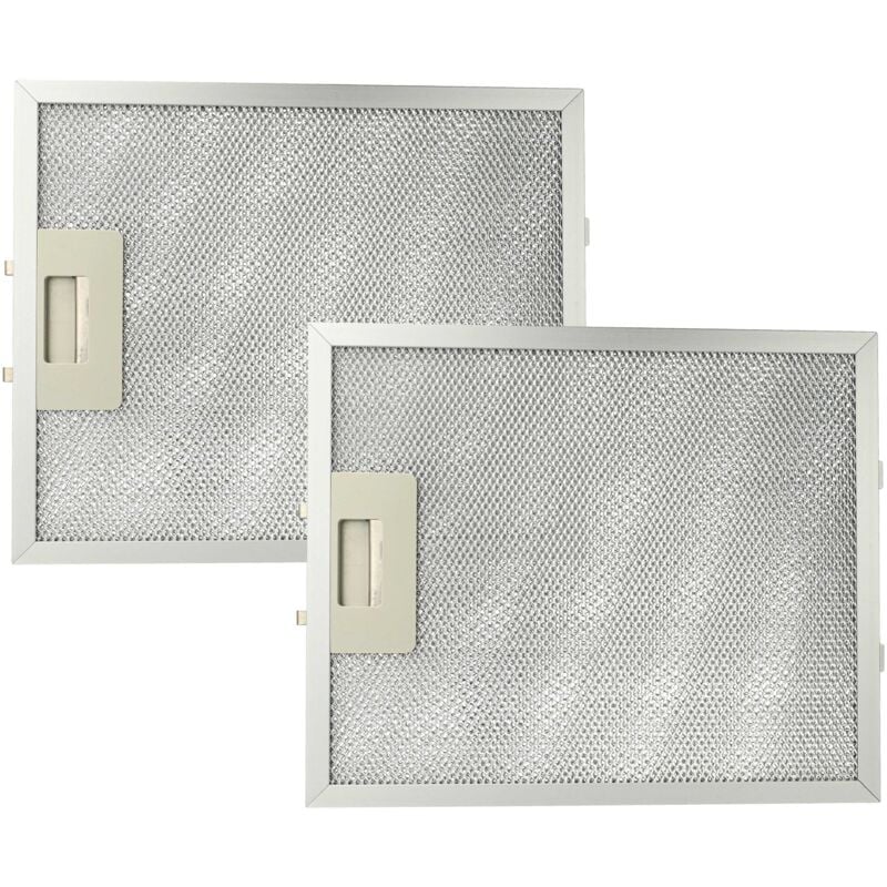 foto del prodotto vhbw 2x filtro anti grasso compatibile con husqvarna qfc 90350 x cappa da cucina 27,7 x 23 x 0,9 cm, metallo