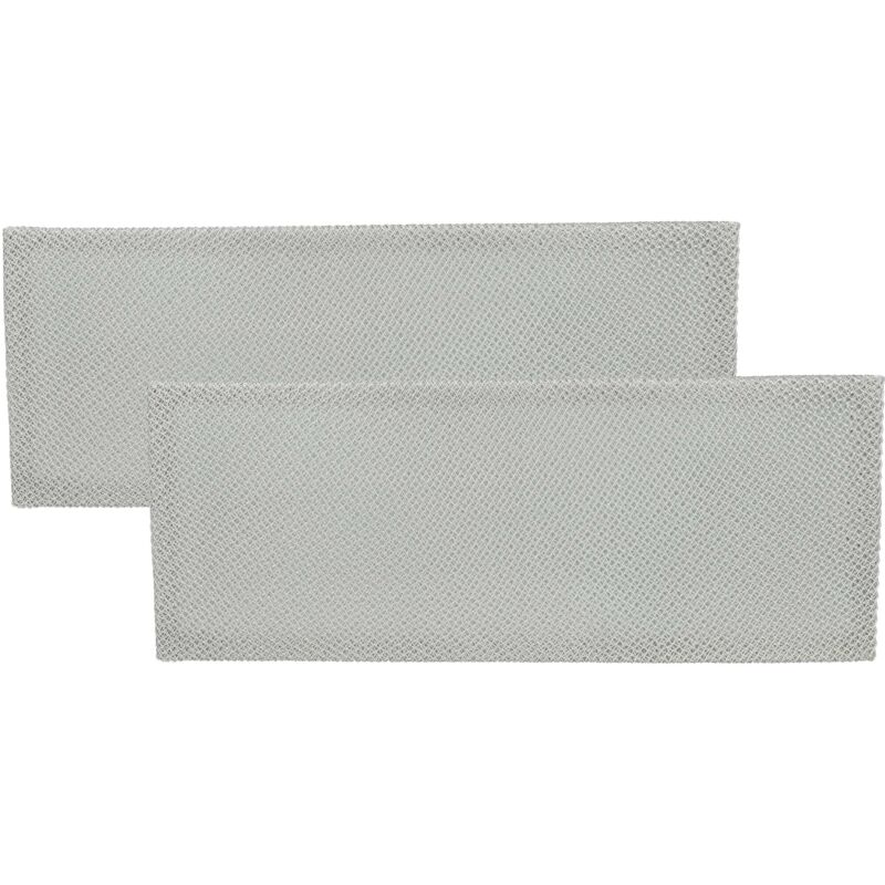 foto del prodotto vhbw 2x filtro anti grasso compatibile con whirlpool akr 443gy, akr 443, akr 465ix, akr 465 cappa da cucina 36,8 x 14,7 x 0,45 cm, metallo