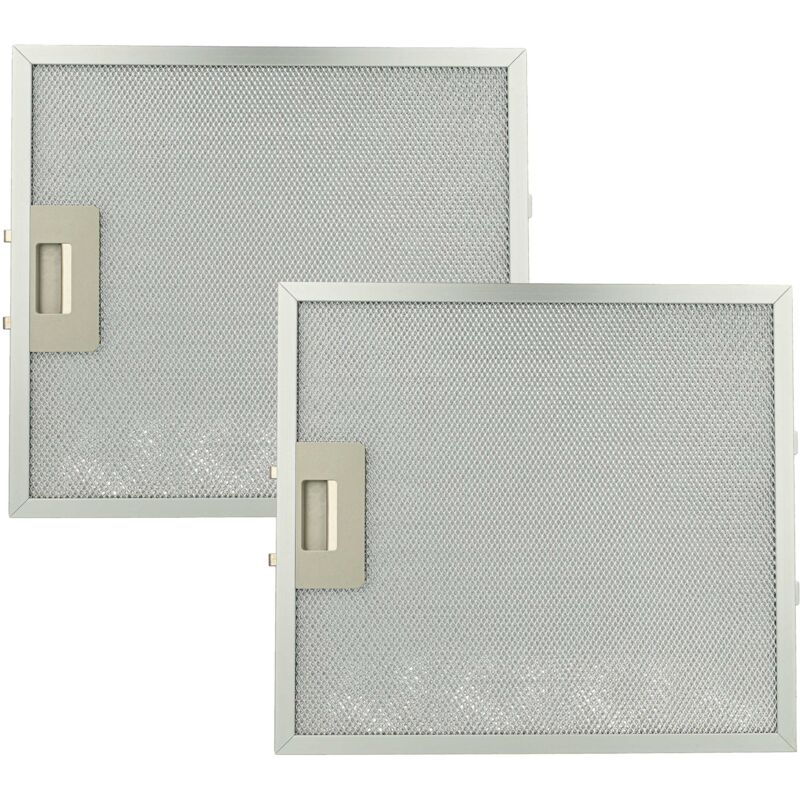 foto del prodotto vhbw 2x filtro anti grasso compatibile con whirlpool akr 886 gy 857888601902 cappa da cucina 30,7 x 27,8 x 0,85 cm, metallo