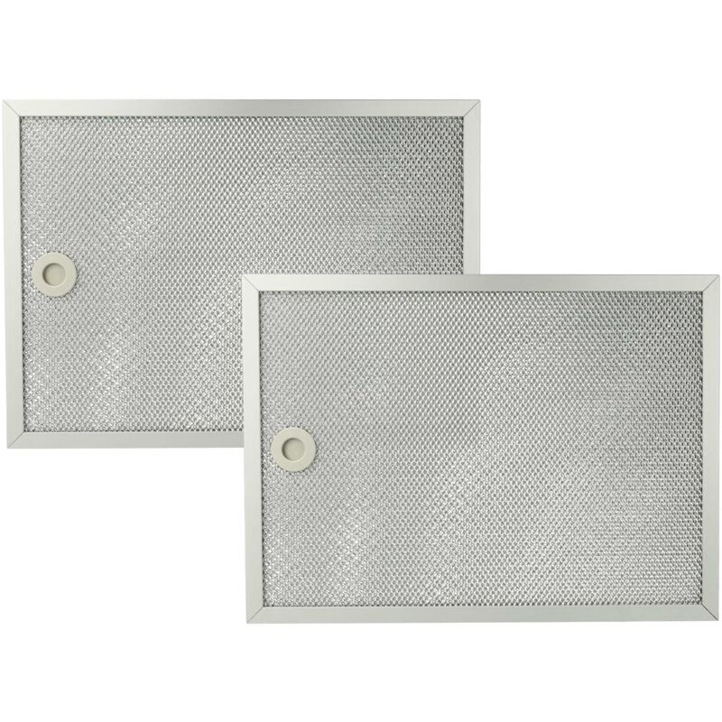 foto del prodotto vhbw 2x filtro anti grasso sostituisce aeg 50240208004, 50232705009, 4055468484 per cappa da cucina 31,7 x 23,25 x 0,9 cm, metallo