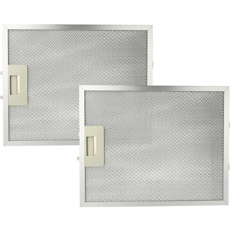 foto del prodotto vhbw 2x filtro anti grasso sostituisce gorenje 127036 per cappa da cucina 32 x 25,9 x 0,85 cm, metallo