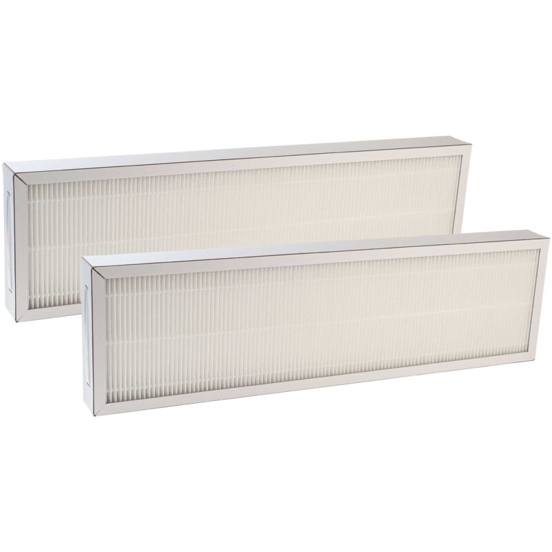 foto del prodotto vhbw 2x filtro antipolline compatibile con pluggit avent p460 sistema di ventilazione filtro dell aria f7 bianco