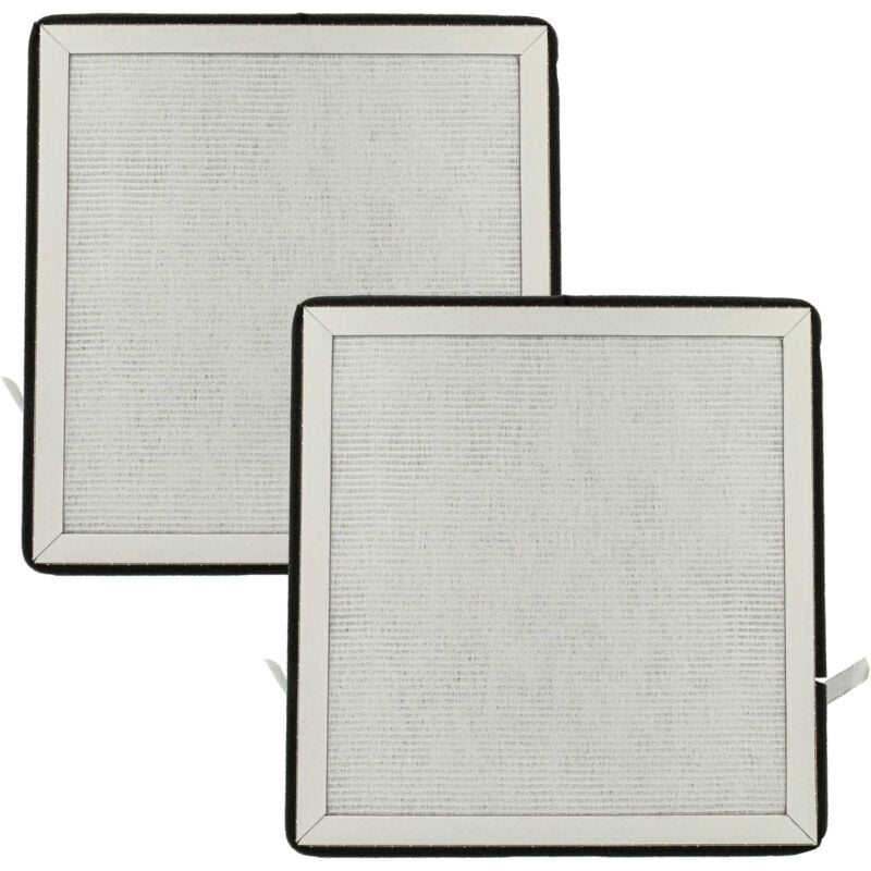 foto del prodotto vhbw 2x filtro aria compatibile con beurer lr 200, lr210 purificatore d aria filtro combinato prefiltro hepa carbone attivo