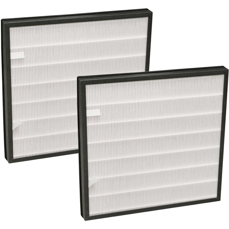 foto del prodotto vhbw 2x filtro aria compatibile con bielmeier bhg 280 purificatore d aria filtro combinato hepa carbone attivo