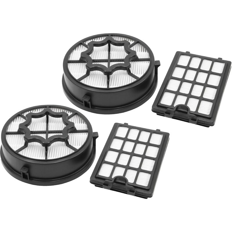 foto del prodotto vhbw 2x filtro aria di scarico, 2x filtro hepa, 2x filtro pre motore compatibile con aeg acc 5120, acc 5111, acc 5110, acc 5130 aspirapolvere
