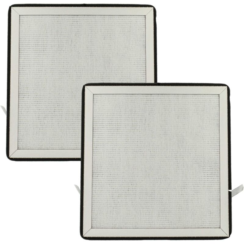 foto del prodotto vhbw 2x filtro aria sostituisce beurer 660.04 per purificatore d aria filtro combinato prefiltro hepa carbone attivo