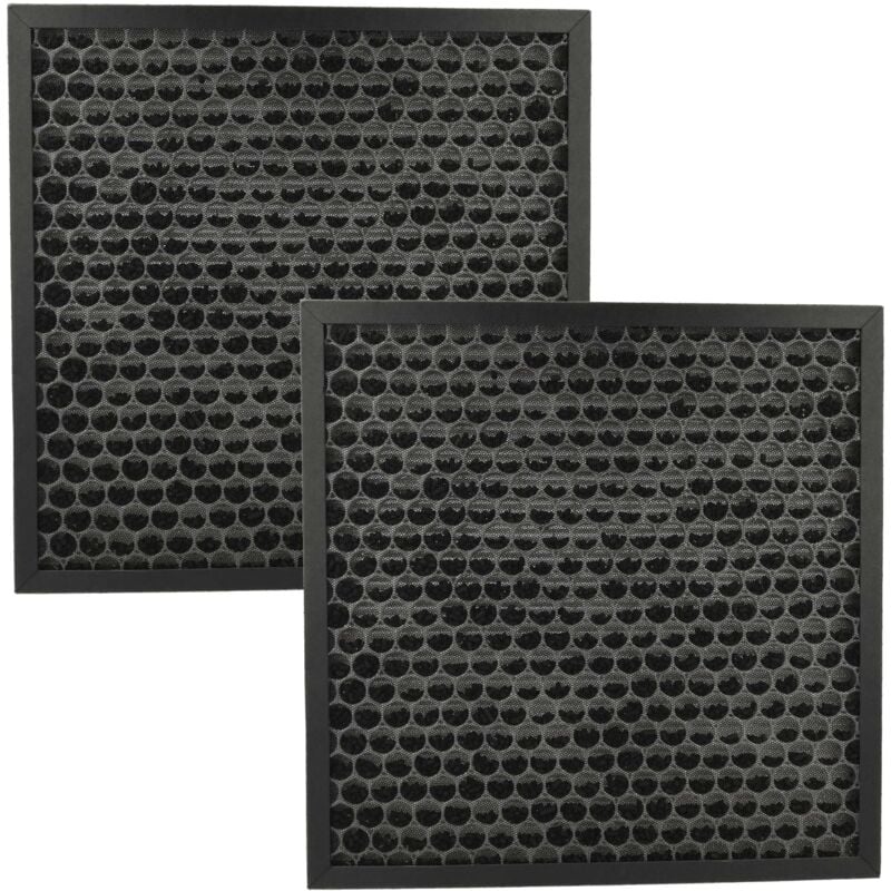 foto del prodotto vhbw 2x filtro aria sostituisce delonghi 5513710011 per purificatore d aria filtro combinato hepa carbone attivo