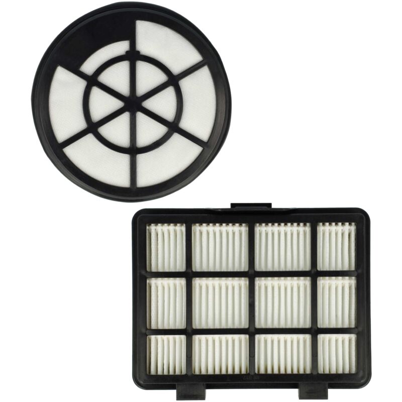 foto del prodotto vhbw 2x filtro compatibile con bosch bgc05a220a 02, bgc05a220a 03, bgc05a320 01, bgc05a320 03 aspirapolvere filtro aria di scarico, filtro hepa