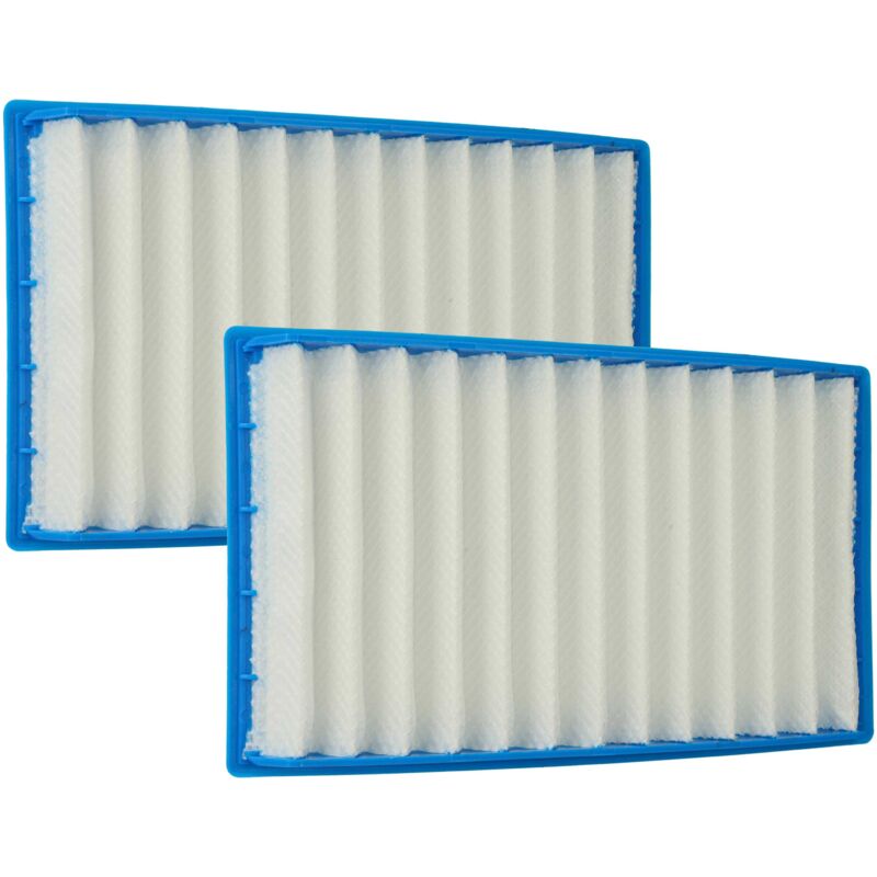 foto del prodotto vhbw 2x filtro compatibile con dyson dc02 recyclone, dc02 de stijl, dc02 das, dc02 clear, dc02 absolute aspirapolvere filtro hepa blu bianco