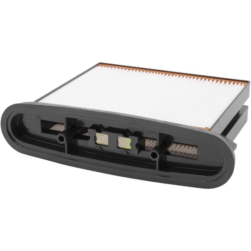 foto del prodotto vhbw 2x filtro compatibile con eibenstock dss 35 m, dss 35 ip, dss 35m ip aspirapolvere filtro hepa a pieghe a umido nero bianco grigio