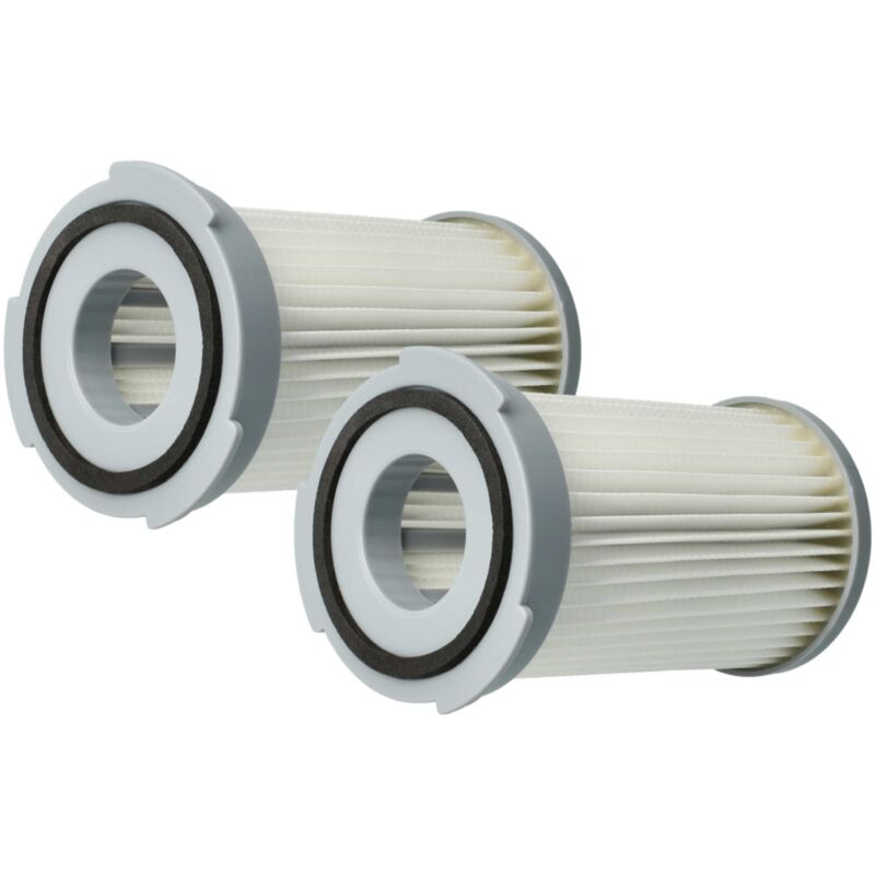 foto del prodotto vhbw 2x filtro compatibile con electrolux zac 6707 itv, zac 6708bb, zac6707itv, zac6708bb aspirapolvere filtro aria di scarico, bianco