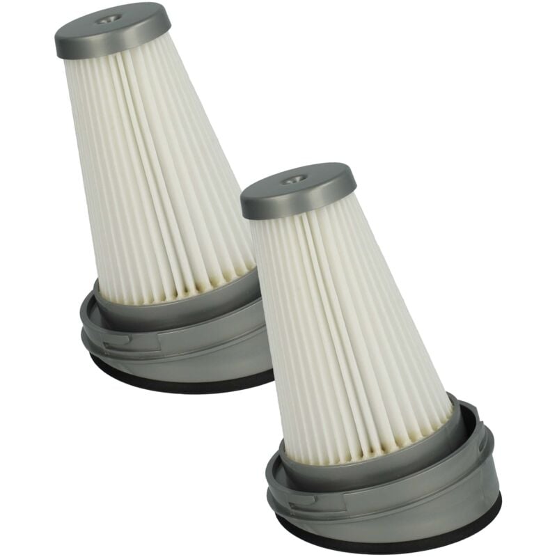 foto del prodotto vhbw 2x filtro compatibile con leifheit lh11928, lh11927 aspirapolvere filtro hepa anallergico