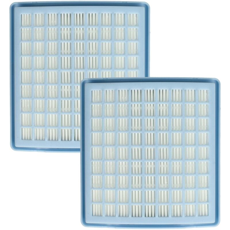 foto del prodotto vhbw 2x filtro compatibile con miele s163 electronic 1400, s163, s157, s163 mondia 1200 allergy control aspirapolvere filtro hepa anallergico