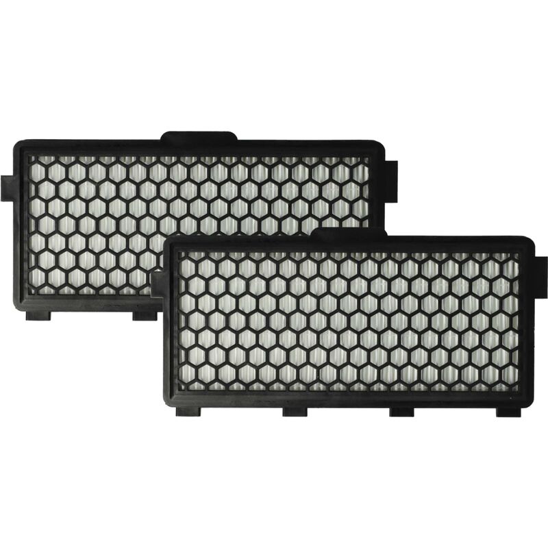 foto del prodotto vhbw 2x filtro compatibile con miele s5 ecoline, s4 ecoline, s4210, s5211, s8310, s8340 ecoline aspirapolvere filtro hepa aria di scarico h11