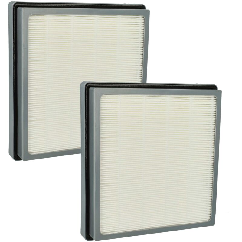 foto del prodotto vhbw 2x filtro compatibile con nilfisk gd 1000, family , cdf 2050, cdf 2040, gd 1010, gd 1005 aspirapolvere filtro aria di scarico, grigio 