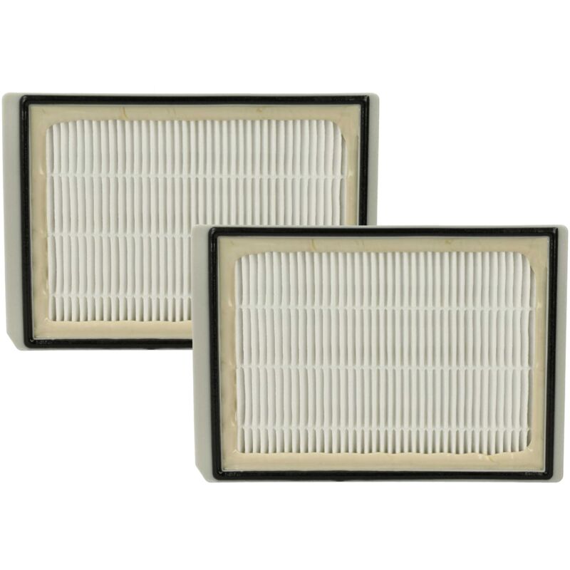 foto del prodotto vhbw 2x filtro compatibile con privileg vs5pr04 02, vs5pr04 05, vs5pr0402, vs5pr0405, vs5pr05 aspirapolvere filtro hepa anallergico