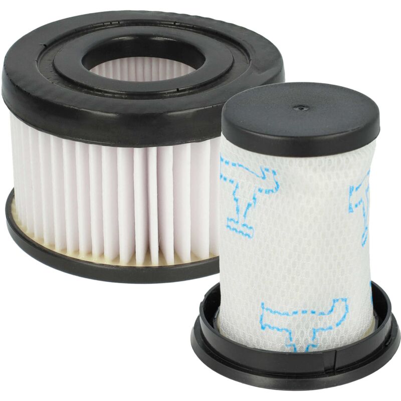foto del prodotto vhbw 2x filtro compatibile con rowenta air force flex rh9590 aspirapolvere filtro cartucce, filtro di separazione