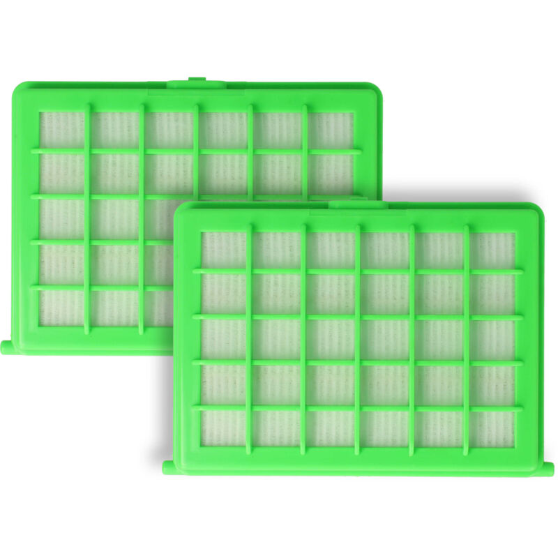foto del prodotto vhbw 2x filtro compatibile con rowenta compacteo ergo, compacteo upgrade, cp 0049260 p pl aspirapolvere filtro hepa anallergico fibra di vetro